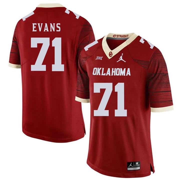 Oklahoma Sooners 71 Bobby Evans Red 47 Game Winning Streak College Football Jersey Dzhi,We sell and wholesale Oklahoma Sooners 71 Bobby Evans Red 47 Game Winning Streak College Football Jersey Dzhi on line form chian!